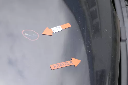 VW Lupo Motorhaube Klappe Frontklappe Haube vorne schwarz L041 uni black (157173)