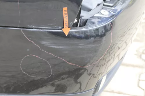 VW Lupo 6X Stoßstange vorne Frontstoßstange Stoßfänger schwarz LC9Z (157175)