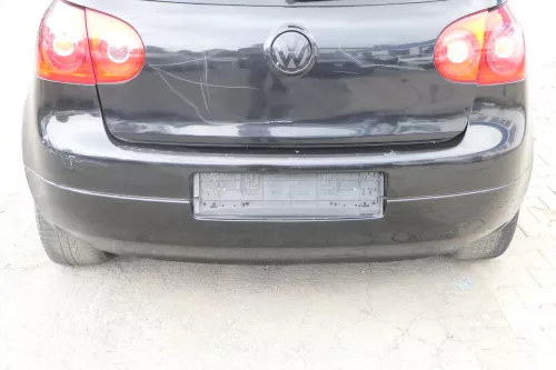 VW Golf 5 1K Limousine Stoßstange hinten Heckstoßstange schwarz LC9Z blackmagic