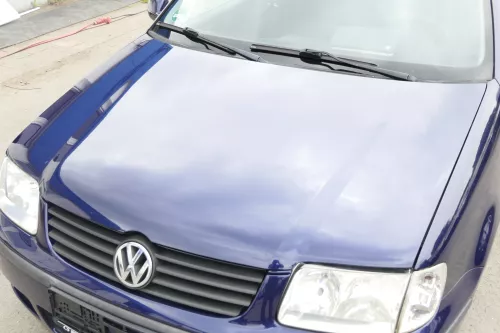 VW Polo 6N2 Motorhaube Haube vorne Klappe blau LB5N indigoblau blue (157241)