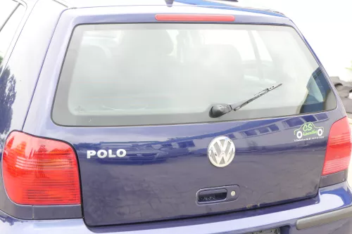 VW Polo 6N2 Heckklappe Klappe hinten Kofferraumklappe blau LB5N-ohne Anbauteil (157249)