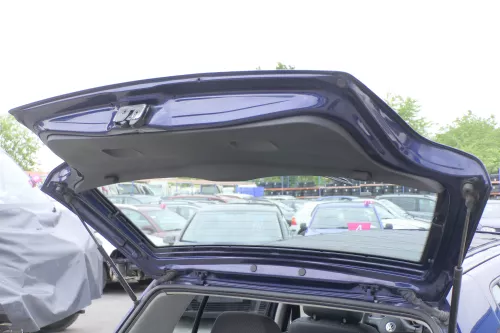 VW Polo 6N2 Heckklappe Klappe hinten Kofferraumklappe blau LB5N-ohne Anbauteil (157249)