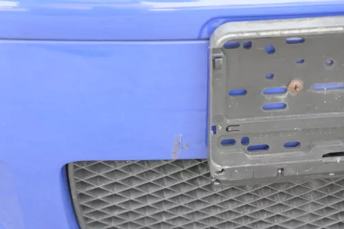 VW Polo 6N2 Stoßstange vorne Frontstoßstange Stoßfänger blau LA5C surfblue+Grill (157478)