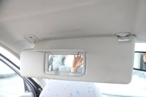 VW Polo 6N 6N2 Sonnenblenden Sonnenblende links vorne vorn Spiegel (157534)