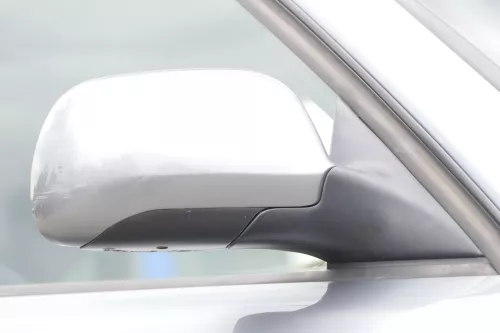 Audi A4 B5 Spiegel Außenspiegel rechts elektrisch silber grau LY7L (157626)