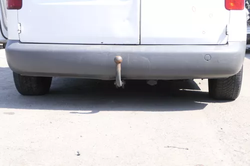 VW Caddy 2K Stoßstange hinten Heckstoßstange Stoßfänger grau graphit nicht lack