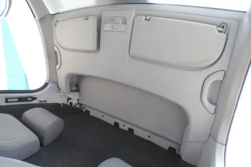 VW Caddy 2k Himmel Decke Dachhimmel Dach oben grau vorne Ablagefach Staubehälter