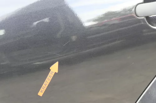 VW Golf 4 Limousine Tür hinten links schwarz LC9Z blackmagic (KEINkombi) p (157740)