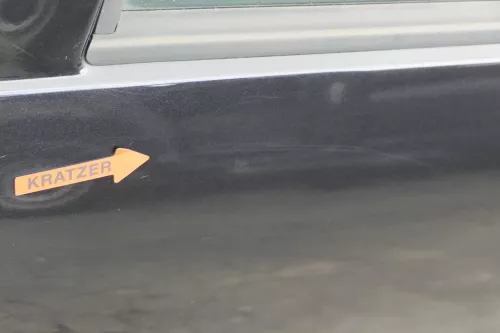 VW Golf 4 Limousine Tür hinten links schwarz LC9Z blackmagic (KEINkombi) p (157740)