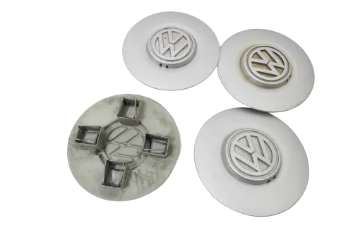 original 4x VW Lupo Polo 6N Golf 3 Radkappe Radzierkappe Nabendeckel klein (157810)