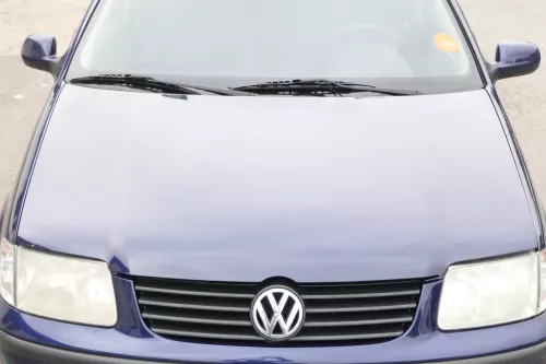 VW Polo 6N2 Motorhaube Haube vorne Klappe blau LB5N indigoblau blue c