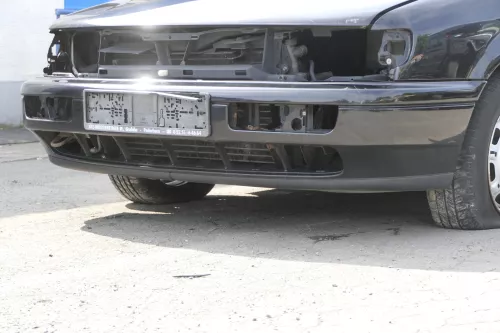 VW Passat 3A 35i Stoßstange vorne Frontstoßstange Pralldämpfer schwarz LC9Z GL G (157928)