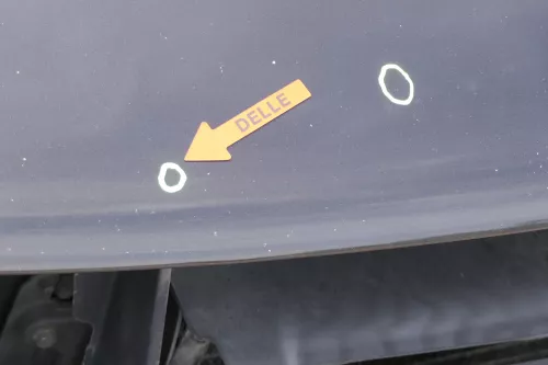 VW Passat 3A 35i Motorhaube Klappe vorne vorn Haube schwarz LC9Z (157929)