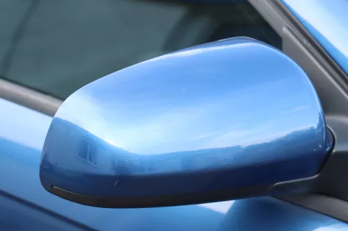 Audi A3 8P elektrischer Spiegel Außenspiegel vorne rechts blau LZ5C mauritius (157955)