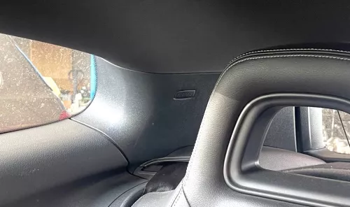 VW Scirocco C-Säulen Verkleidung rechts hinten schwarz Abdeckung oben