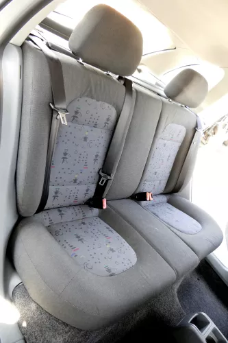 Skoda Fabia 6Y Combi Rückbank Rücksitzbank Sitz Rücksitz hinten getrennt teilbar (158326)