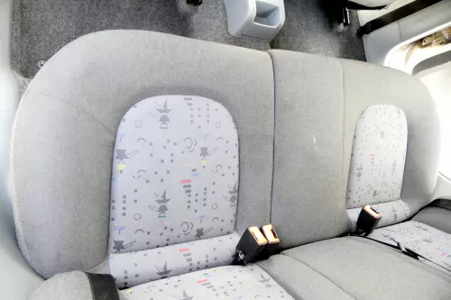 Skoda Fabia 6Y Combi Rückbank Rücksitzbank Sitz Rücksitz hinten getrennt teilbar (158326)