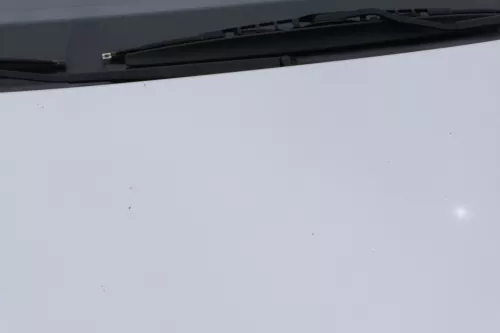 Skoda Fabia 6Y Motorhaube KLappe vorne silber grau LF7T + Grill (158337)