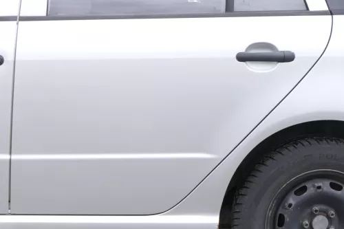 Skoda Fabia 6Y Combi Variant Kombi Tür hinten links grau silber LF7T -ohne Anbau (158341)