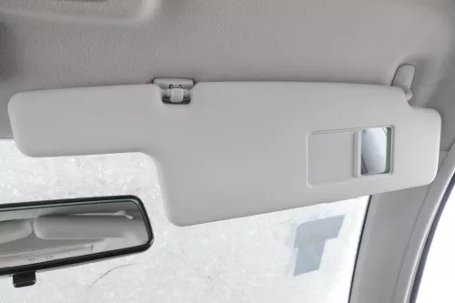 Skoda Fabia 6Y Sonnenblenden Sonnenblende grau rechts vorne 6Y1857552P X14