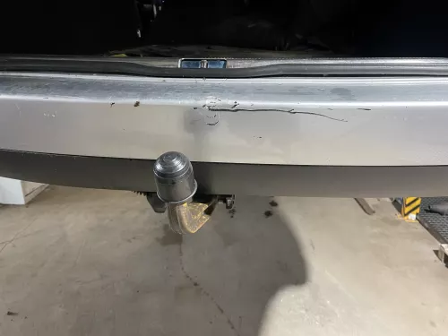 VW Passat 3BG Kombi Variant Stoßstange hinten Heckstoßstange LA7W grau silbe (158366)