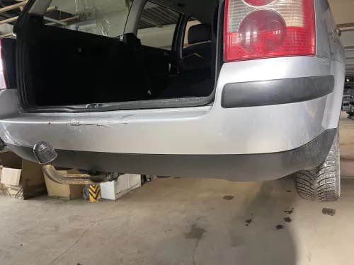 VW Passat 3BG Kombi Variant Stoßstange hinten Heckstoßstange LA7W grau silbe (158366)