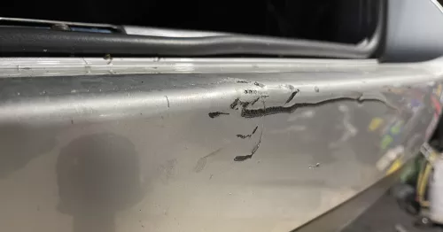 VW Passat 3BG Kombi Variant Stoßstange hinten Heckstoßstange LA7W grau silbe (158366)