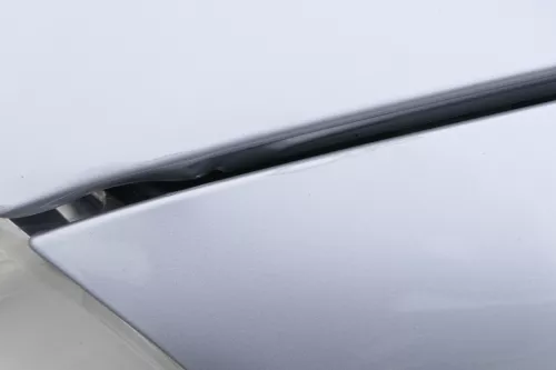 VW Passat 3BG 3B6 Kotflügel vorne links silber LA7W (Blinkerloch) - ROST (158374)