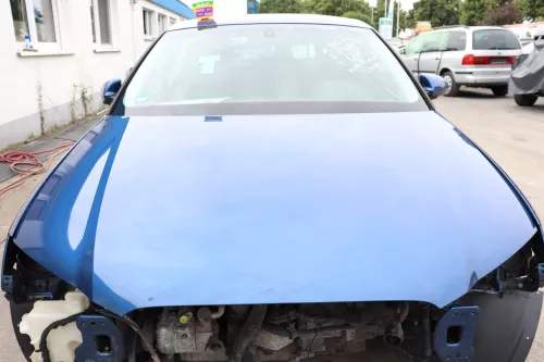 Audi A3 8P 4/5-Türer Motorhaube Haube Klappe vorn vorne blau LZ5C Sportback d