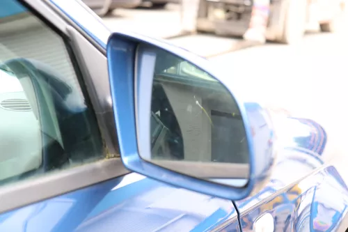 Audi A3 8P elektrischer Spiegel Außenspiegel vorne rechts blau LZ5C mauritiusbla (158490)