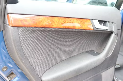 1x Audi A3 8P Türverkleidung Verkleidung Tür hinten links 4/5-Türer Holz (158494)