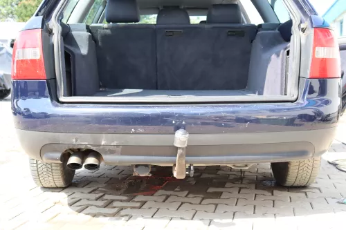 Audi A6 4B Kombi Avant Stoßstange hinten Heckstoßstange blau LY5K