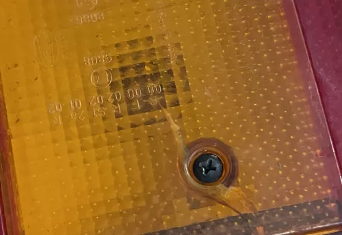 VW LT 2D 35 Pritsche Rücklicht hinten rechts Rückleuchte Heckleuchte (158751)