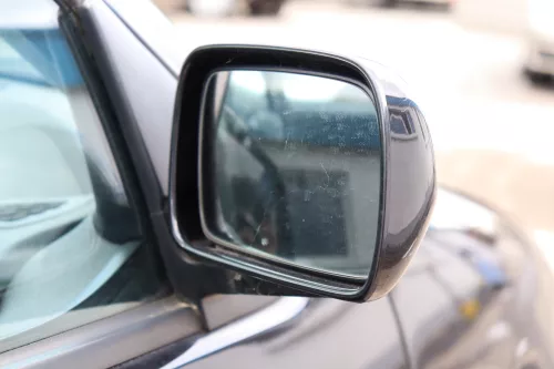 VW Polo 6N2 manueller Spiegel Außenspiegel rechts außen schwarz LC9Z blackma (158820)
