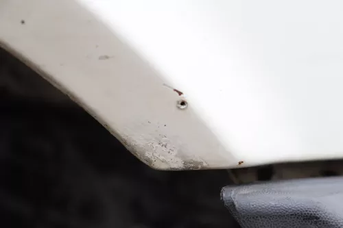 VW T4 Kotflügel vorne rechts weiß L902 - 701821022A bis 1996 (158843)