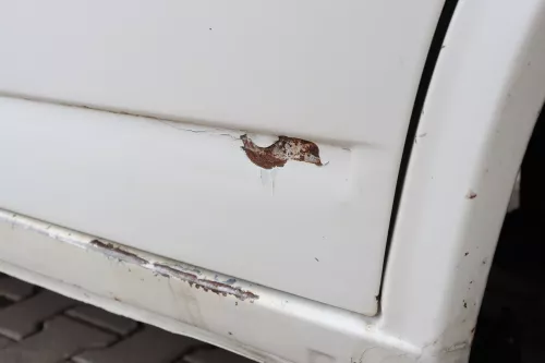 VW T4 Tür vorne rechts weiß R902 Beifahrertür 701831056H bis ca. 1996. (158846)