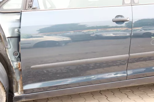 VW Golf Plus 5M Türblatt Tür vorne links Fahrertür blau grau LC5F - nur Türblatt (158860)