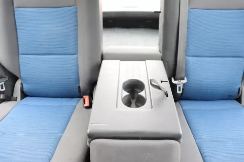 VW Golf 5M Plus Sitze Rückbank Rücksitzbank Lehne hinten blau (ohne Kopfstützen (158865)