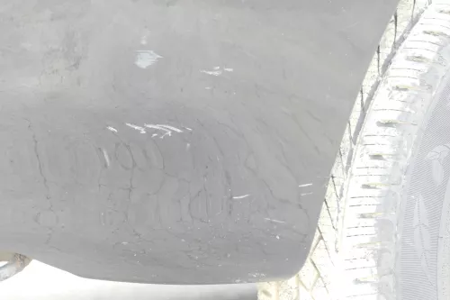 VW Polo 6N2 Stoßstange hinten Heckstoßstange Stoßfänger schwarz L041 (158927)