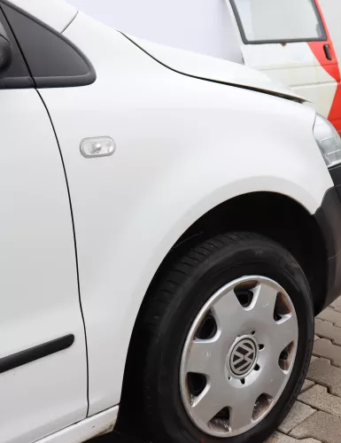 VW Fox 5Z Kotflügel vorne rechts weiß LB9A (159022)