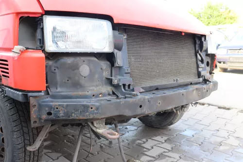 VW T4 Schloßträger Aufnahme für Kühler Querträger Pralldämpfer 7D0805591 Kurze (159058)