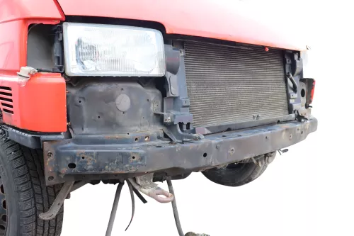 VW T4 Schloßträger Aufnahme für Kühler Querträger Pralldämpfer 7D0805591 Kurze (159058)