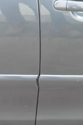 VW Polo 9N 9N3 Tür vorne rechts Beifahrertür 4/5-Türer grau LC7V (159167)