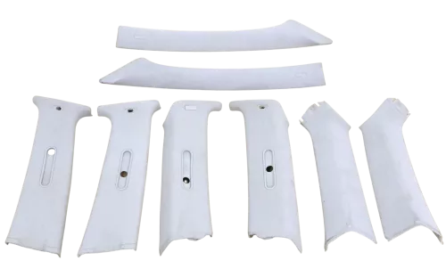 VW Golf 4 1J A-Säulen Verkleidung vorne Abdeckung B-Säule Airbag 4-Türer (159271)