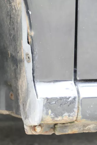 Skoda Fabia 6Y Kotflügel vorne links schwarz LF9R auch Kombi - Rost (159278)