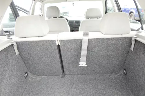 Golf 4 Limousine Sitz Rückbank Rücksitzbank Sitzfläche Kopfstützen Velour grau (159308)
