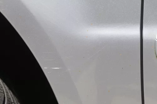 VW Passat 3BG Kotflügel vorne links grau LD7W (Blinkerloch) (159320)