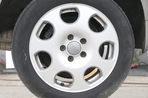 4x Audi A4 8E A6 4B Alufelgen 205/55 R16 91V Speedline 8E0601025F 7x16 H2 ET42 (159355)