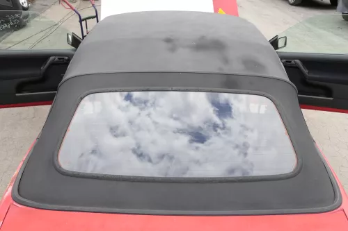 VW Golf 3 & 4 1E Cabrio Dach Scheibe Verdeck schwarz elektrisch (159367)