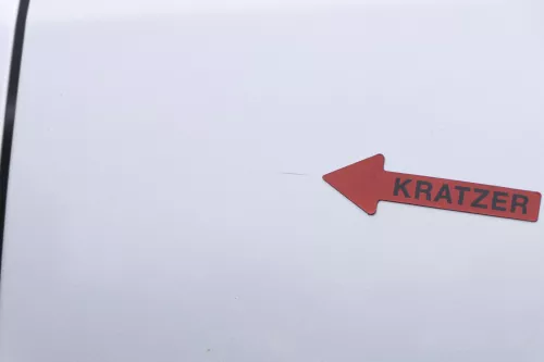 Fabia 6Y Kombi + Limousine Tür vorne links Fahrertür grau silber LF7T ohneAnbaut (159445)